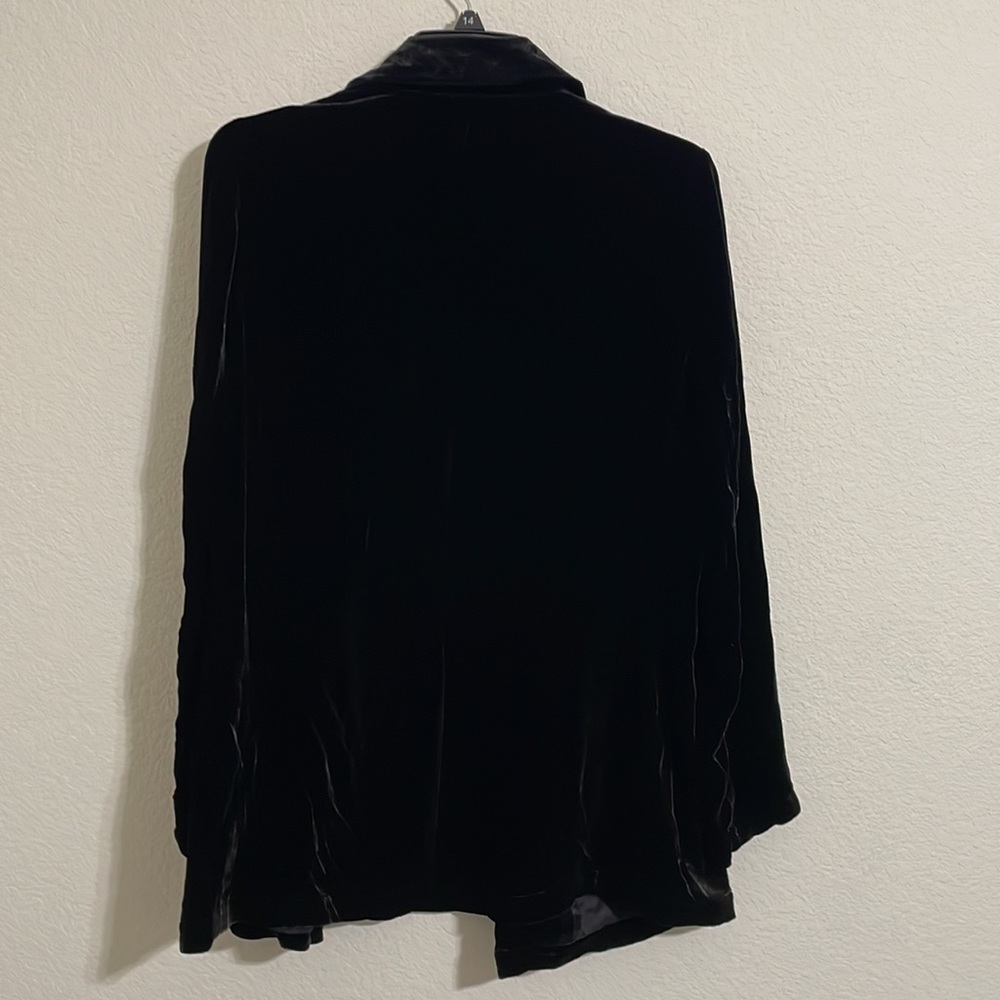 NWT EILEEN FISHER Velvet Long Blazer - Picture 11 of 13
